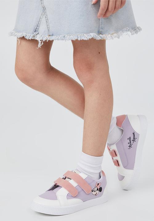 Cotton On - Licensed darcy double Strap - lcn dis minnie mouse/lilac drop