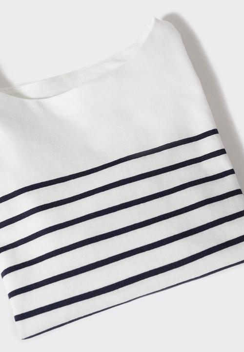 MANGO - T-shirt france - natural