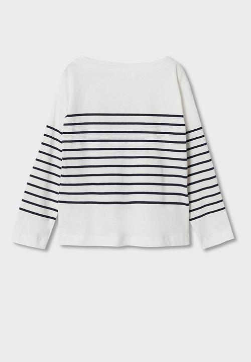 MANGO - T-shirt france - natural