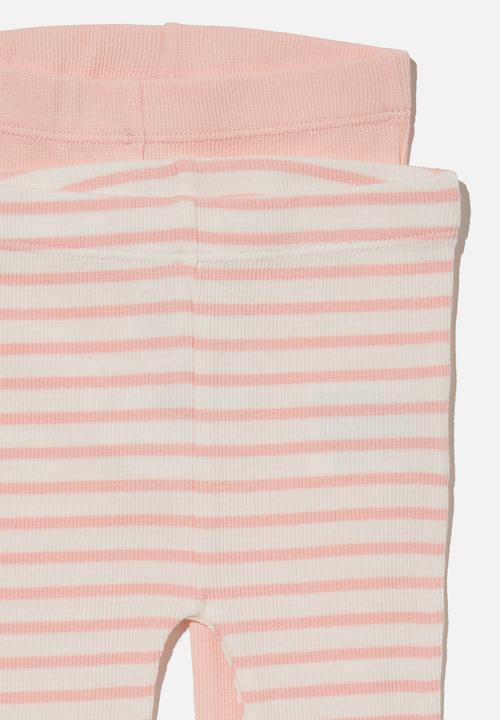Cotton On - 2 Pack Essentials Skinny Legging - Pinky