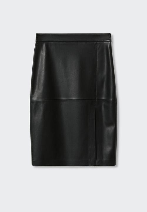 MANGO - Plus skirt pencil - black