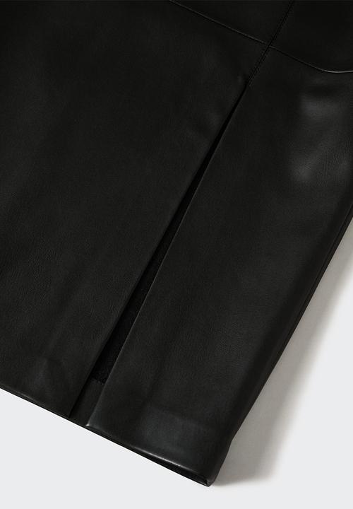 MANGO - Plus skirt pencil - black
