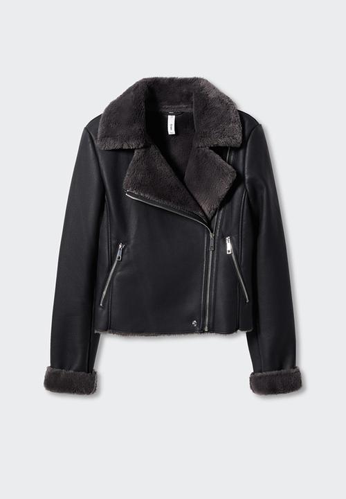 MANGO - Plus jacket cadi - black