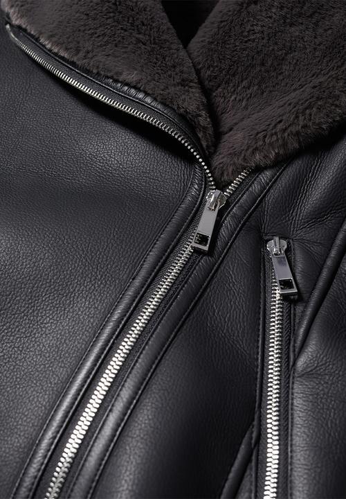 MANGO - Plus jacket cadi - black