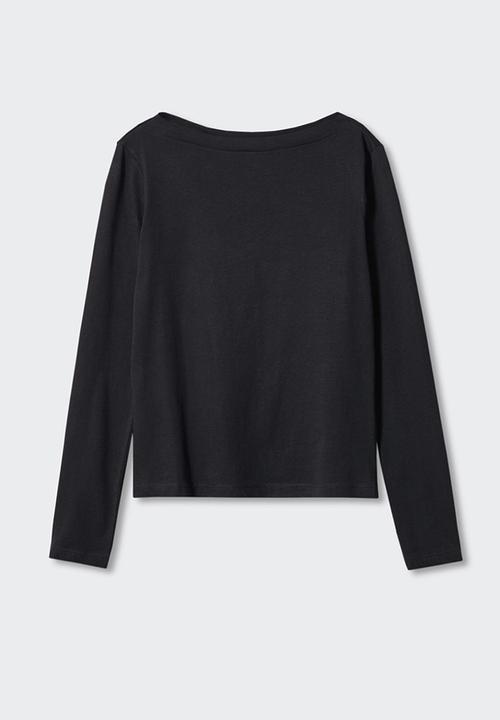 MANGO - Plus T-shirt saco - black