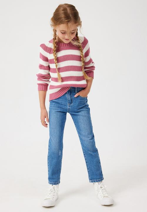Cotton On - Callie knit jumper - very berry stripe