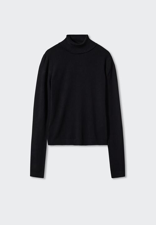 MANGO - Plus sweater almar - black