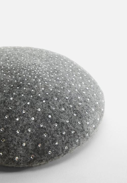 MANGO - Hat lyon - medium grey 