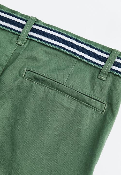 H&M - 2-Piece set - white/dark green