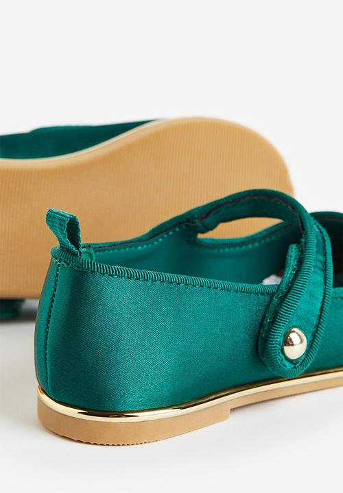 H&M - Ballet pumps - dark green