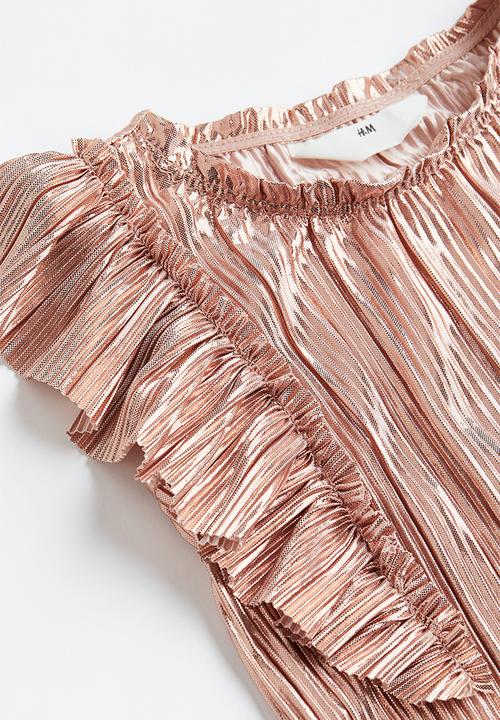 H&M - 2-Piece shimmering set - rose gold-coloured