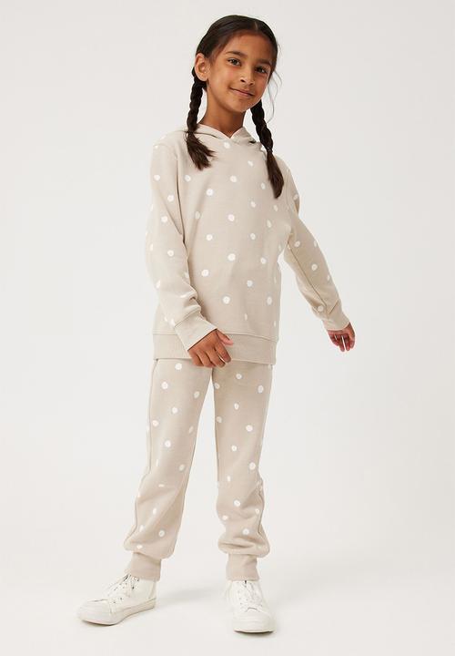 Cotton On - Milo hoodie - rainy day/vanilla spots