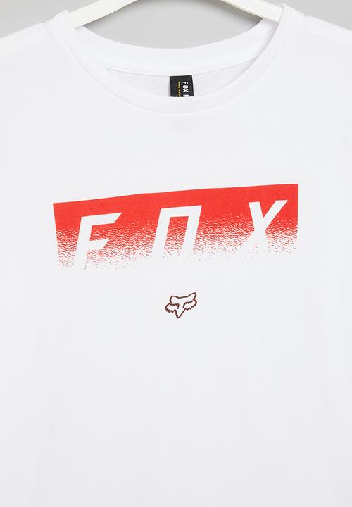 Fox - Gradient boys short sleeve tee - white