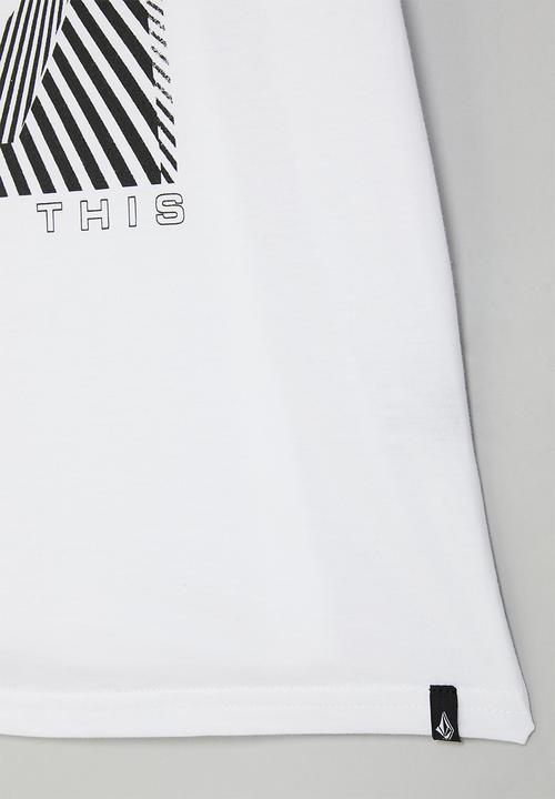 Volcom - Splitter boys short sleeve tee - white 