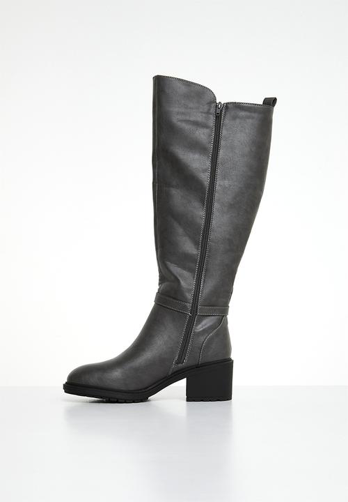 Butterfly Feet - Shelby 1 knee length boot - grey