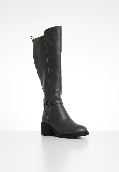 Butterfly Feet - Shelby 1 knee length boot - grey