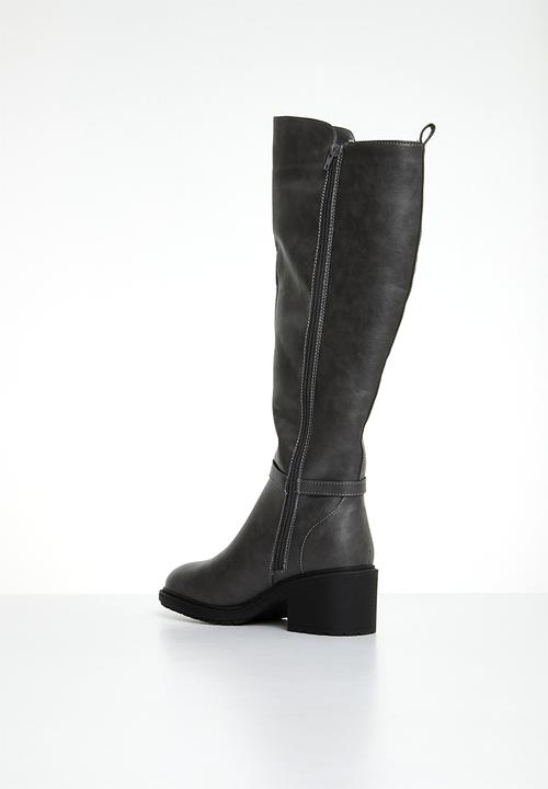 Butterfly Feet - Shelby 1 knee length boot - grey