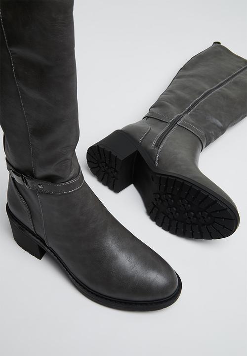 Butterfly Feet - Shelby 1 knee length boot - grey