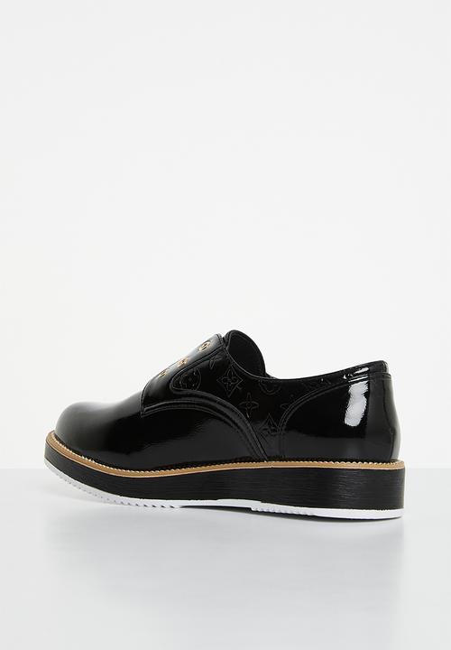 Butterfly Feet - Azalea 5 brogue - black