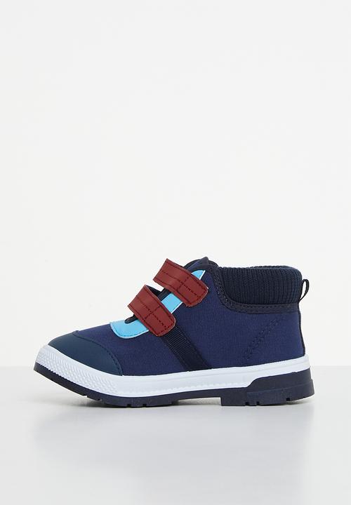 Pierre Cardin - Turtle colour block boot - navy & red