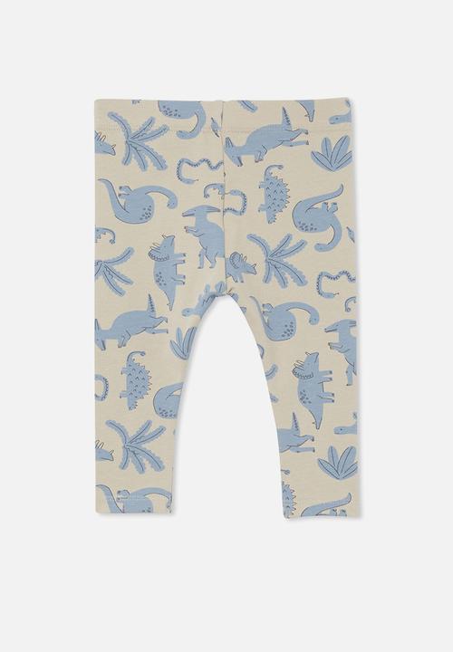 Cotton On - River skinny leg legging - rainy day & dino stomp