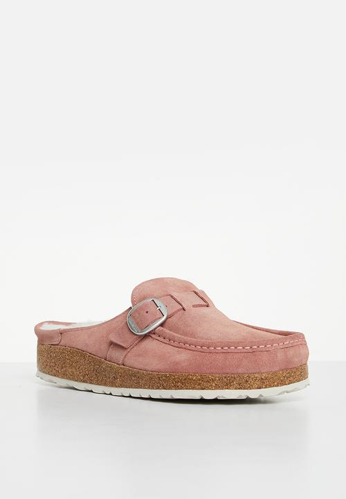 Birkenstock - Buckley shearling suede shearling regular - pink clay