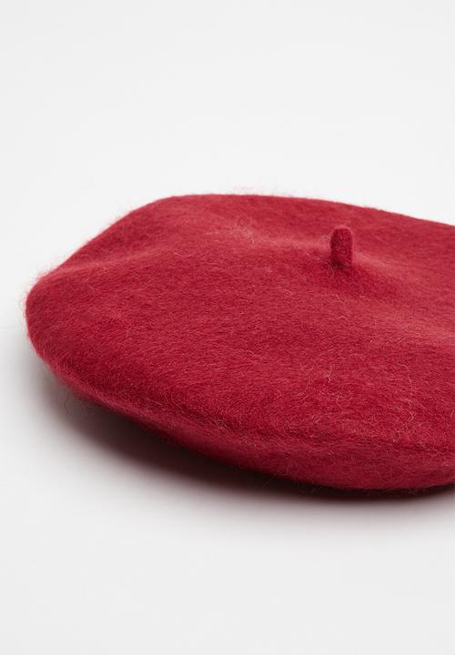edit - Lola beret - burgundy