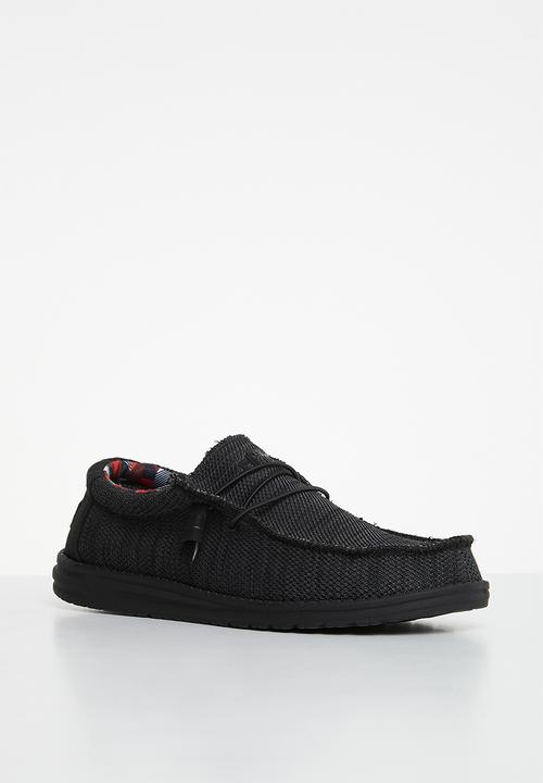 Hey Dude - wally sox - jet black