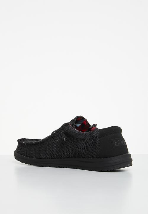 Hey Dude - wally sox - jet black