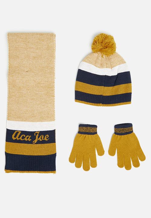 Aca Joe - Boys aca joe fashion beanie - gold