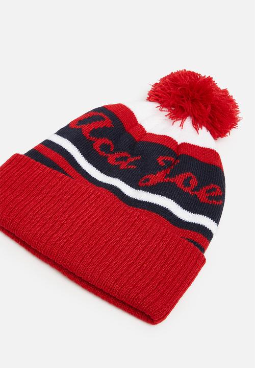Aca Joe - Boys aca joe fashion beanie - red/navy/white