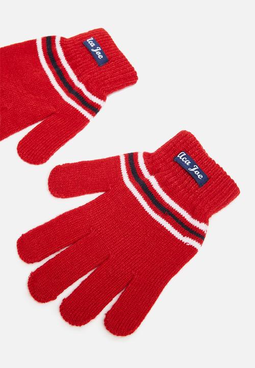 Aca Joe - Boys aca joe fashion beanie - red/navy/white