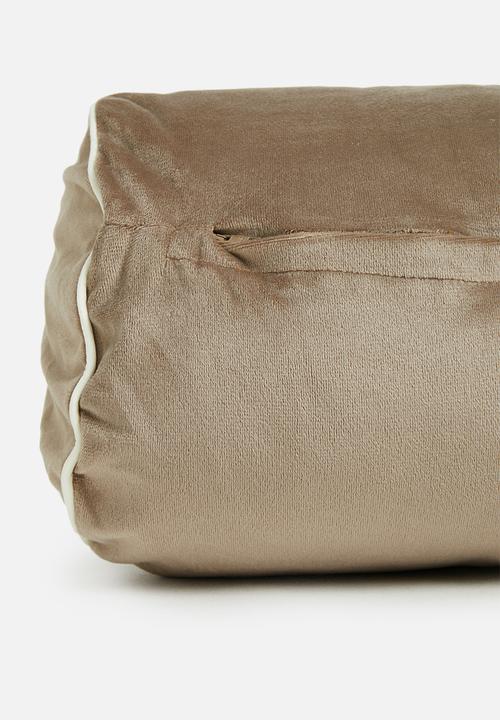 Sixth Floor - Fantasia bolster cushion - Slate