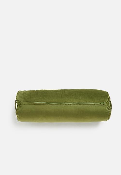Sixth Floor - Fantasia bolster cushion - Ivy