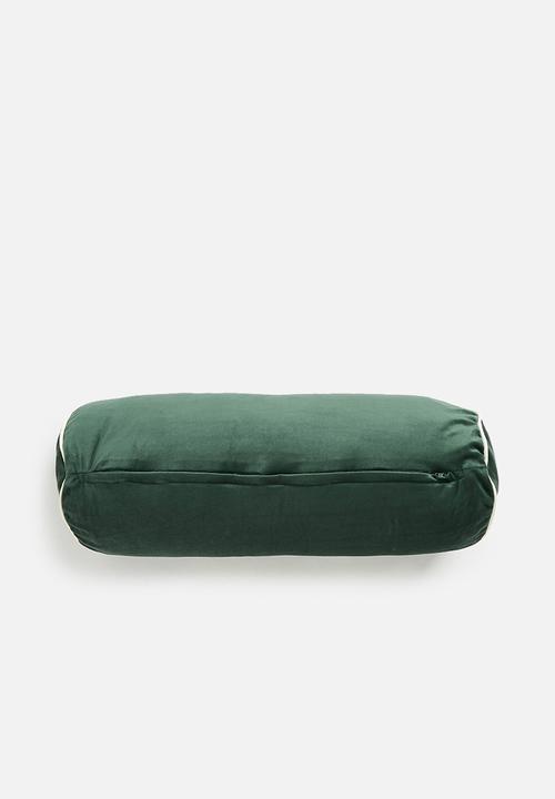 Sixth Floor - Fantasia bolster cushion - Emerald