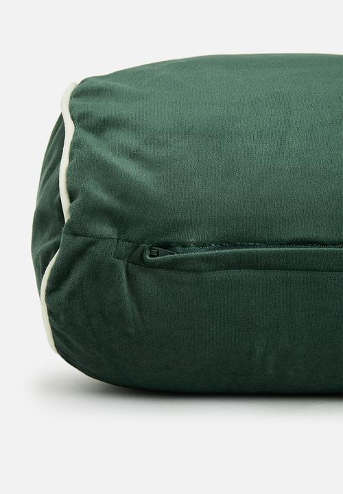 Sixth Floor - Fantasia bolster cushion - Emerald