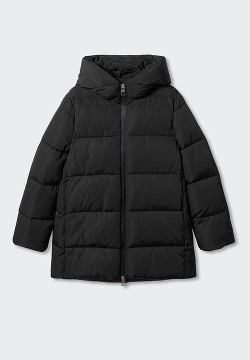 MANGO - Anorak tokyo - black