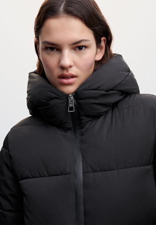 MANGO - Anorak tokyo - black