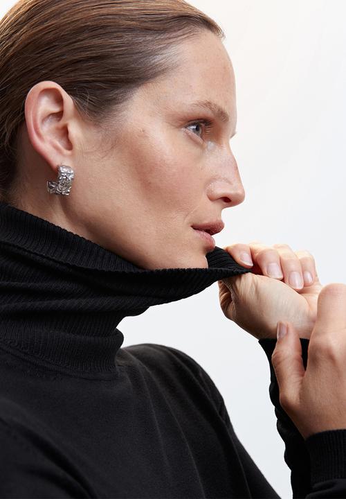 MANGO - Sweater almar - black