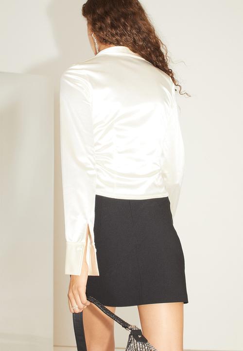 H&M - Satin shirt - white