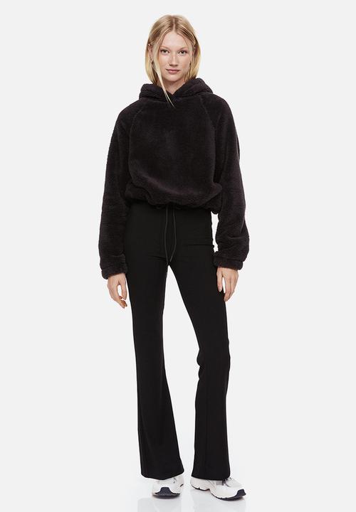 H&M - Teddy hoodie - dark grey