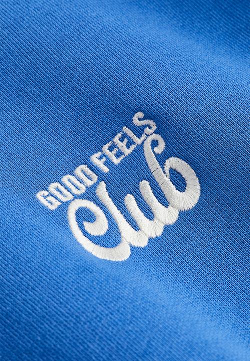 H&M - Sweatshirt - bright blue/good feels club
