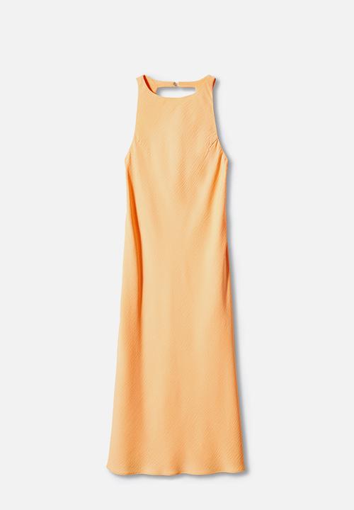 MANGO - Dress purpu-h - light pastel orange