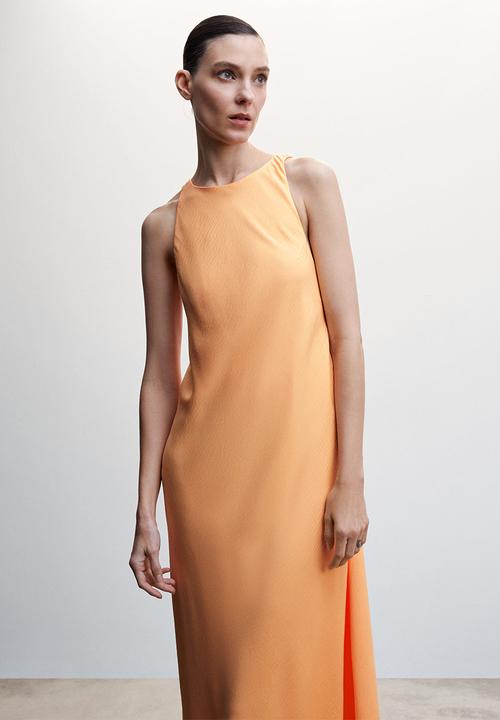 MANGO - Dress purpu-h - light pastel orange