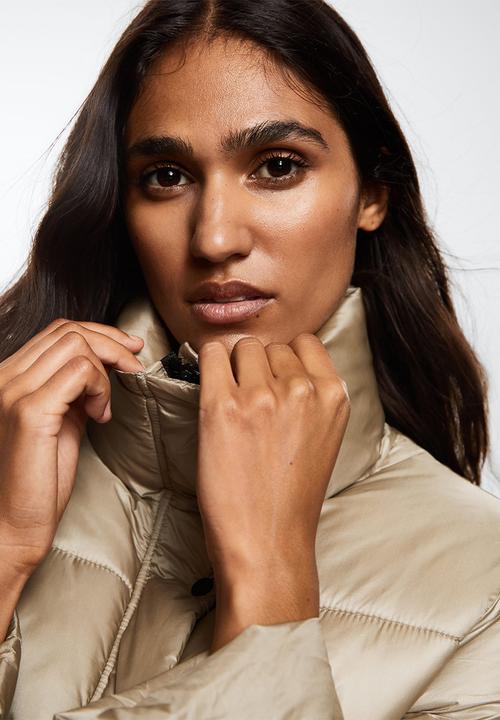 MANGO - Anorak neu - light pastel brown