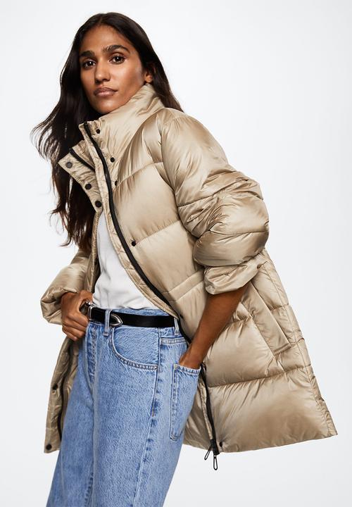 MANGO - Anorak neu - light pastel brown