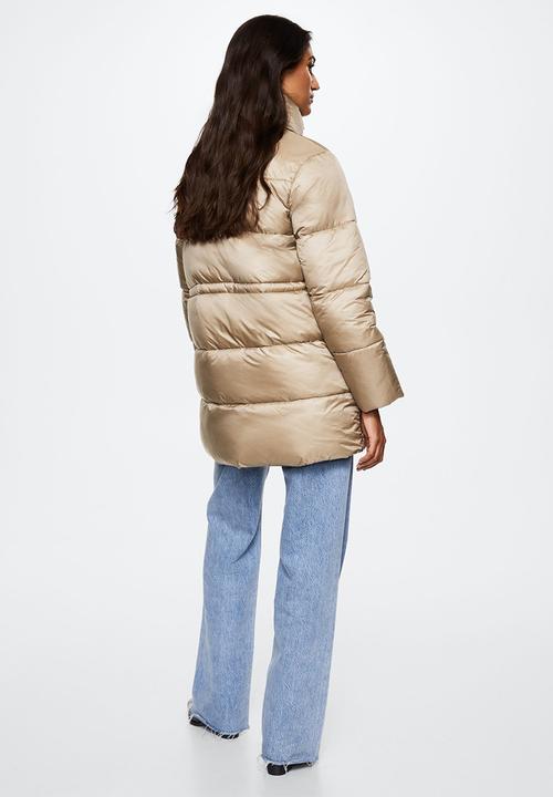 MANGO - Anorak neu - light pastel brown