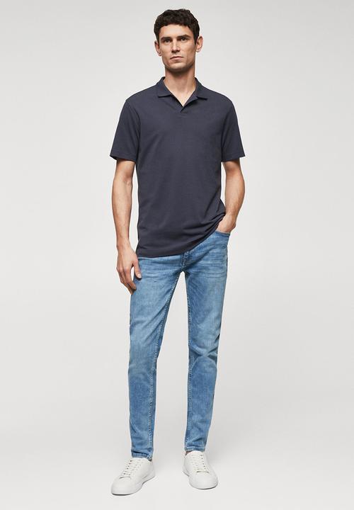 MANGO - Jeans jude - light blue