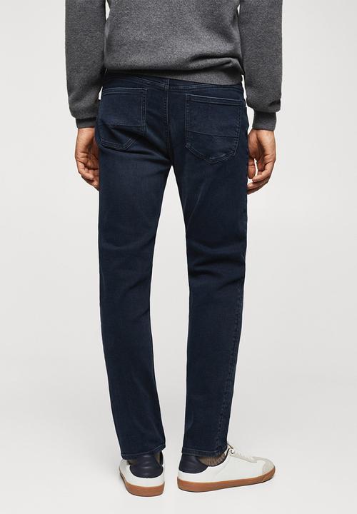 MANGO - Jeans chris - open blue