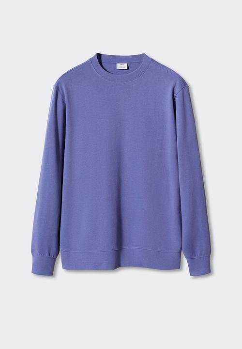 MANGO - Sweatshirt nole - mid purple